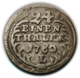 Obrazek dla: 1/24 talara 1760 August III Lipsk