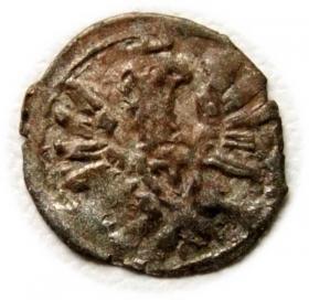 Obrazek 2 dla: Denar 1609 Zygmunt III Waza Poznań