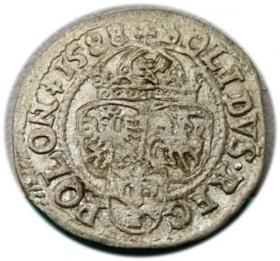 Obrazek 2 dla: Szeląg 1588 Zygmunt III Waza Olkusz