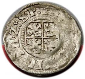 Obrazek 2 dla: Grosz 1610 Filip Juliusz Wołogoski Księstwo Wołogoskie Nowopole