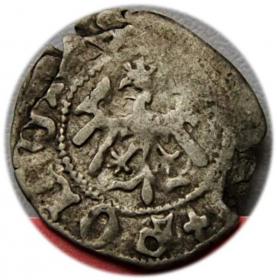 Obrazek 2 dla: Półgrosz Władysław Jagiełło Kraków "o"