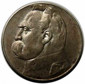 Obrazek dla: 5 złotych 1934 Józef Piłsudski Orzeł Legionowy