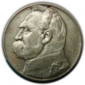 Obrazek dla: 10 złotych 1935 Józef Piłsudski Warszawa