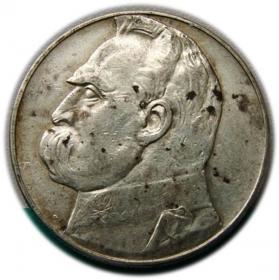 Obrazek dla: 10 złotych 1935 Józef Piłsudski Warszawa