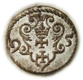 Obrazek dla: Denar 1595 Zygmunt III Waza Gdańsk