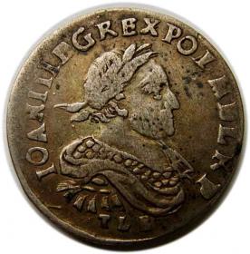 Obrazek dla: Ort 1680 Jan III Sobieski Bydgoszcz