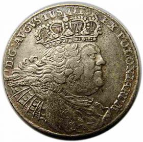 Obrazek dla: Ort 1753 August III Lipsk