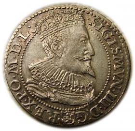 Obrazek dla: Szóstak 1596 Zygmunt III Waza Malbork