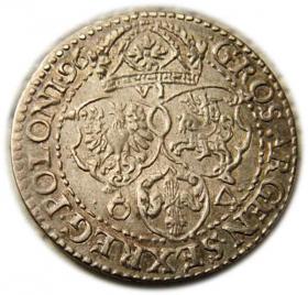 Obrazek 2 dla: Szóstak 1596 Zygmunt III Waza Malbork