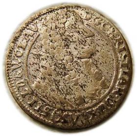 Obrazek dla: 15 krajcarów 1664 Chrystian Wołowski Księstwo Brzesko  Legnicko  Wołowskie Brzeg