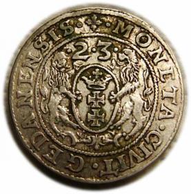 Obrazek 2 dla: Ort 1623 Zygmunt III Waza Gdańsk