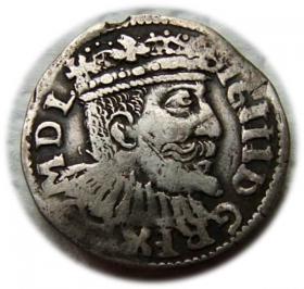 Obrazek dla: Trojak 1595 Zygmunt III Waza Bydgoszcz