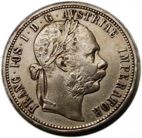 Obrazek dla: Floren 1883 Franciszek Józef I Austria Wiedeń