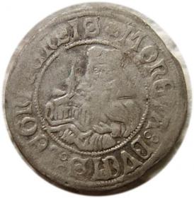 Obrazek dla: Grosz Fryderyk II Legnicki Księstwo Brzesko  Legnicko  Wołowskie Legnica