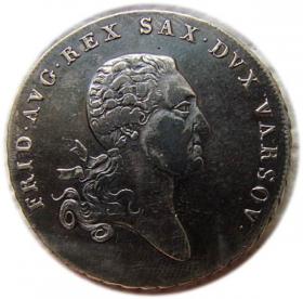 Obrazek dla: Talar 1814 Fryderyk August III Księstwo Warszawskie Warszawa