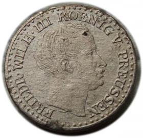 1 srebrny grosz 1824 Fryderyk Wilhelm III Berlin