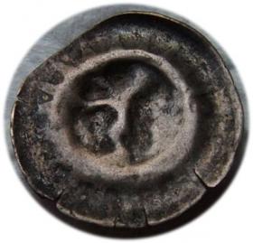 Obrazek dla: Brakteat lew (gryf?)