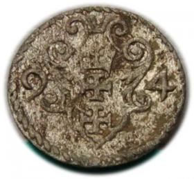 Obrazek dla: Denar 1594 Zygmunt III Waza Gdańsk