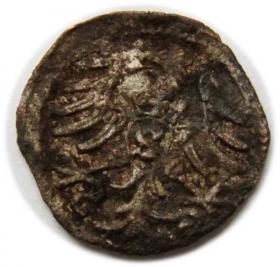 Obrazek 2 dla: Denar Albrecht Hohenzollern Księstwo Pruskie Królewiec