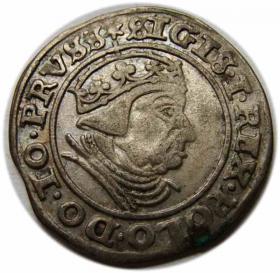 Obrazek dla: Grosz 1540 Zygmunt I Stary Gdańsk