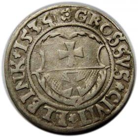 Obrazek dla: Grosz 1534 Zygmunt I Stary Elbląg