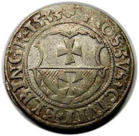 Obrazek dla: Grosz 1533 Zygmunt I Stary Elbląg