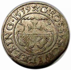 Obrazek dla: Grosz 1539 Zygmunt I Stary Elbląg