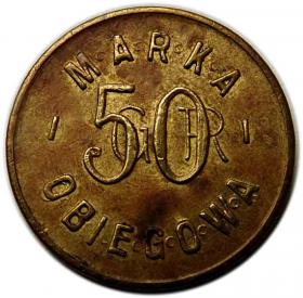 Obrazek dla: 50 groszy Przemyśl 38 Pułk Strzelców Lwowskich