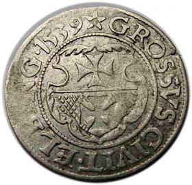 Obrazek dla: Grosz 1539 Zygmunt I Stary Elbląg