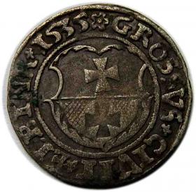 Obrazek dla: Grosz 1535 Zygmunt I Stary Elbląg 