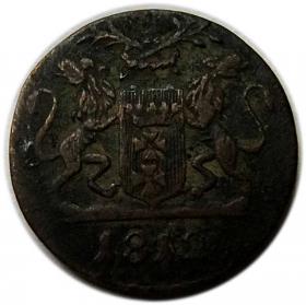 Obrazek 2 dla: Grosz 1812 Wolne Miasto Gdańsk