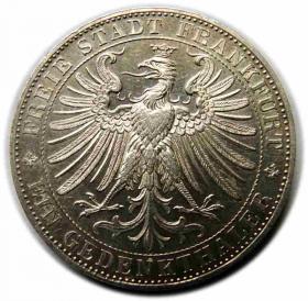 Obrazek 2 dla: Talar 1863 Wolne Miasto Frankfurt