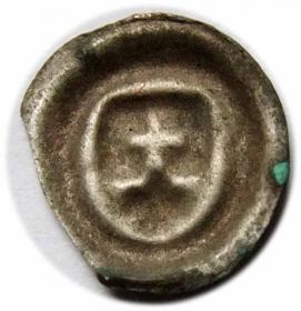 Obrazek 2 dla: Brakteat Kazimierz Jagiellończyk Elbląg