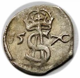 Obrazek dla: Dwudenar 1570 Zygmunt II August Wilno