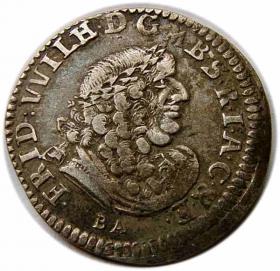 Obrazek dla: Szóstak 1686 Fryderyk Wilhelm Prusy Królewiec