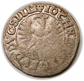 Obrazek 2 dla: 3 krajcary 1618 Jan Krystian, Jerzy Rudolf Księstwo Brzesko Legnicko Wołowskie Złoty Stok