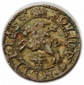 Obrazek 2 dla: Szeląg 1653 Jan Kazimierz Wilno