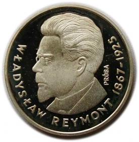 Obrazek dla: 100 złotych 1977 PRL Władysław Reymont Warszawa próba