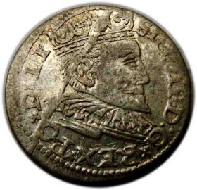 Obrazek dla: Trojak 1596 Zygmunt III Waza Ryga