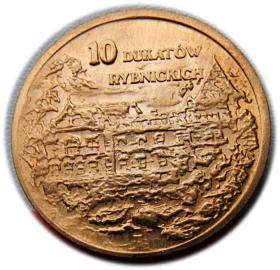 Obrazek dla: 10 dukatów rybnickich Powiat Rybnicki