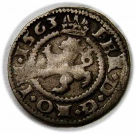 Obrazek dla: Halerz 1563 Ferdynand I Habsburg Kutna Hora