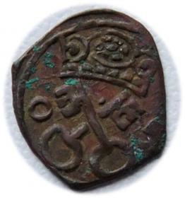 Obrazek dla: Denar 1605 Zygmunt III Waza Poznań