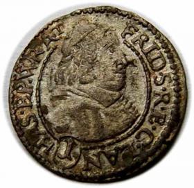 Obrazek dla: 1 krajcar 1671 Fryderyk Heski Księstwo Nyskie Biskupów Wrocławskich Nysa