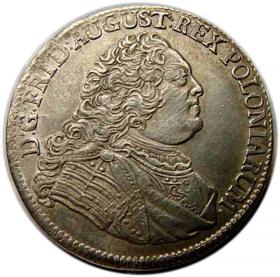 Obrazek dla: 1/3 talara 1754 August III Drezno