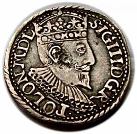 Trojak 1598 Zygmunt III Waza Olkusz