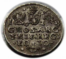 Obrazek 2 dla: Trojak 1624 Zygmunt III Waza Kraków