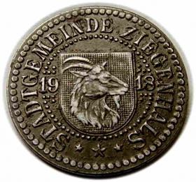 Obrazek 2 dla: 50 fenigów 1918 Głuchołazy / Ziegenhals