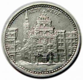 Obrazek 2 dla: 50 fenigów 1921 Nysa / Neisse