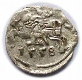 Obrazek dla: Denar 1558 Zygmunt II August Wilno