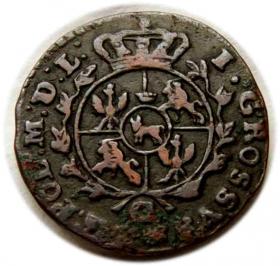 Obrazek 2 dla: Grosz 1768 Stanisław August Poniatowski Kraków